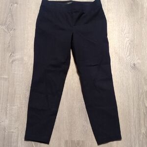 Talbots Navy Skinny Ankle Pants Size 2P